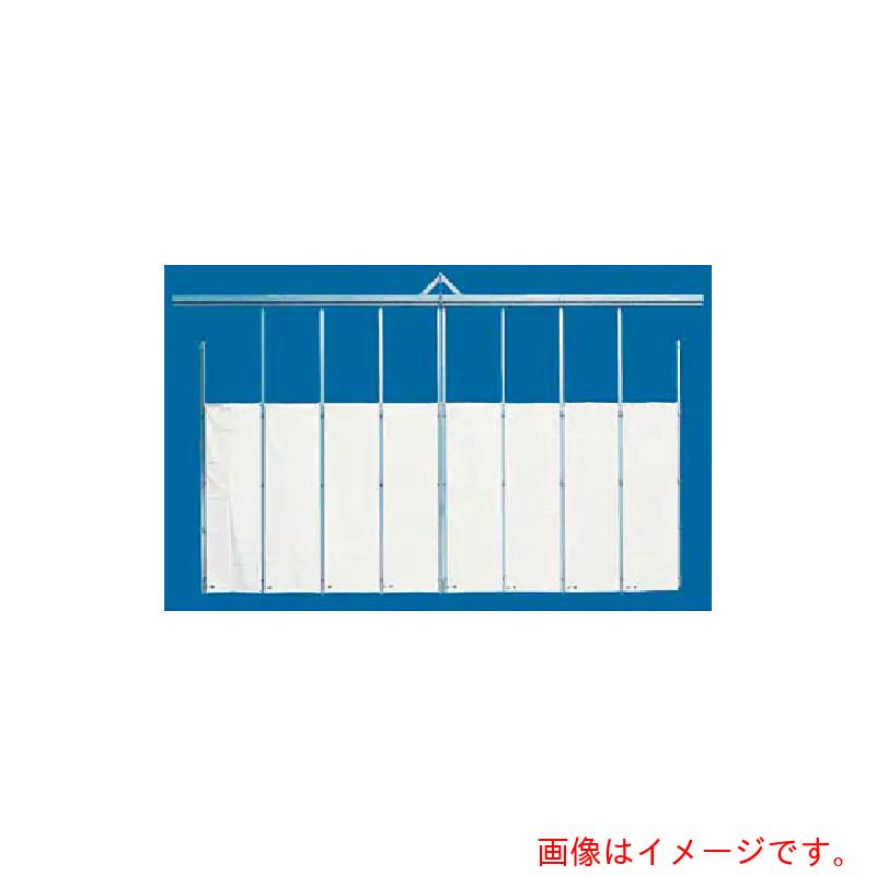 【別途送料あり】ゲート工業 単管取付ミニパネルゲート 高さ4．5mX間口4．5m シートパネル 【品番：SG-3S-45】
