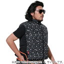 G.B.Z 空調冷風服 COVELL 空調冷風服(ベストタイプ) Lサイズ 黒白山型迷彩 【品番:P002-Q6-L】