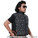 G.B.Z 空調冷風服 COVELL 空調冷風服(ベストタイプ) LLサイズ 黒白山型迷彩 【品番:P002-Q6-LL】