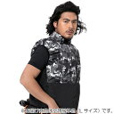 G.B.Z 空調冷風服 COVELL 空調冷風服(ベストタイプ) Lサイズ グレー迷彩&ブラック 【品番:MJ-A01-B6-L】