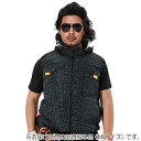 G.B.Z 空調冷風服 COVELL 空調冷風服(フード付ベストタイプ) Mサイズ 青迷彩 【品番:G1-XQ1-M】