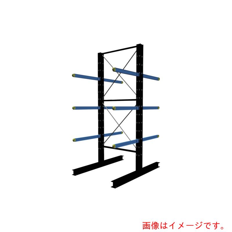 【別途送料あり】ゴーリキ（GORIKI）　バーラック　長尺ラック　ピッカー750（重量用）　両側基本　H4000×間口1500×奥行1150mm　【品番：BT75-K401510-4R】