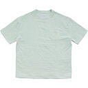 グリーンクロス ura pile T-shirt Mサイズ ライトブルー 【品番:6300030472】□