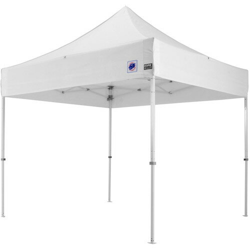【別途送料あり】グリーンクロス　イージーアップテント　デラックス　ホワイト　2．5m×2．5m　アルミ..