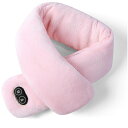 グリーンクロス 防寒具 電熱マフラー ネックウォーマー ピンク Heating Massage Scarf 【品番:6300045987】