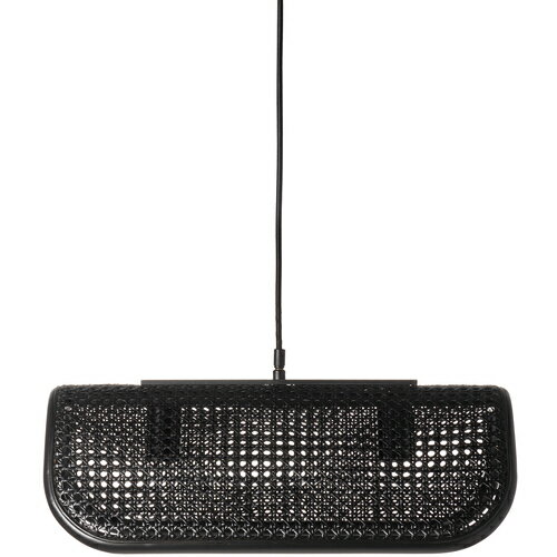 グリーンクロス　天井照明　RATTAN　PENGANT　LAMP　2BULB　BK　【品番：6300054613】