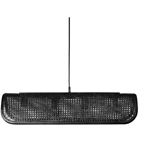 グリーンクロス　天井照明　RATTAN　PENGANT　LAMP　4BULB　BK　【品番：6300054615】