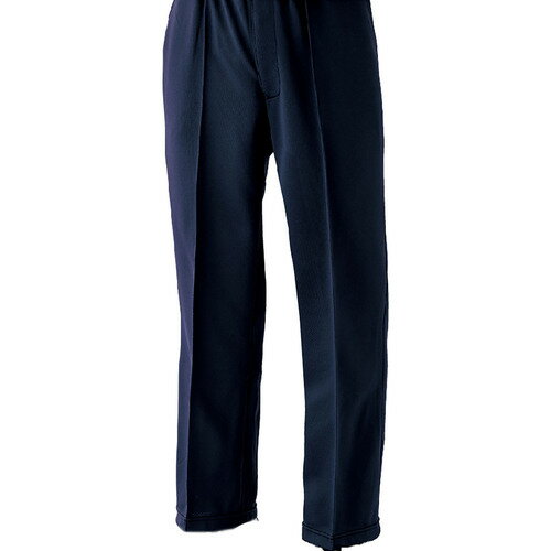 グリーンクロス らくらくストレートパンツ 吸汗速乾 裾絞り 着心地快適 紳士用 NV 3L 【品番：6300056386】