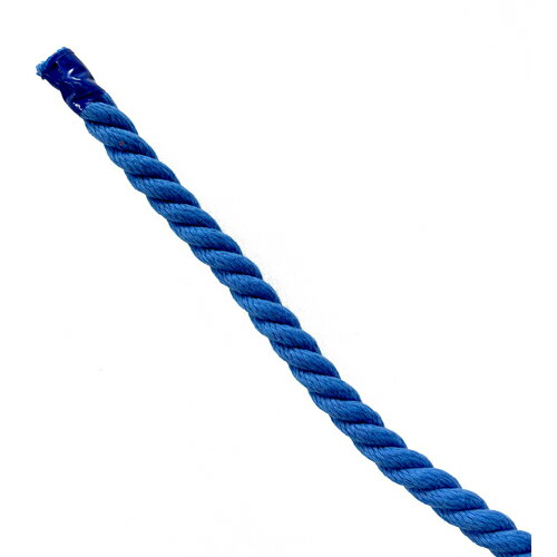 グリーンクロス エステルスパンカラーロープ 青 5mm×200m 【品番:6300063362】 グリーンクロス エステルスパンカラーロープ 青 5mm×200m 【品番:6300063362】