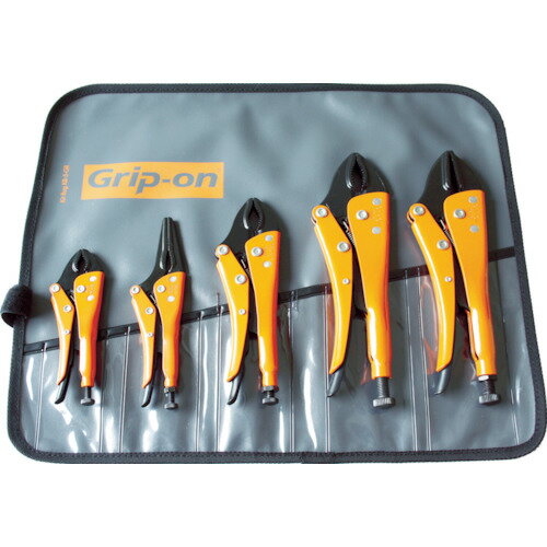 GRIP-ON　グリッププライヤーセット　【品番：BK-SET5】