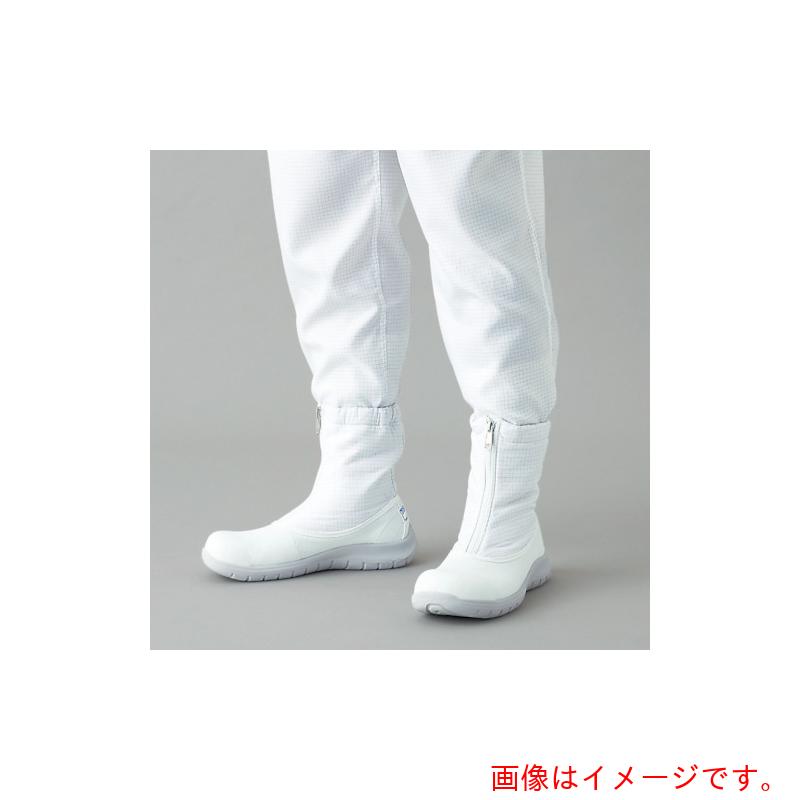 特長 ●つま先樹脂プロテクターが足先部を保護します。 ●ゆとり設計で指先部の圧迫感をなくしました。 ●軽量で歩行時の負担を軽減します。 ●静電性、加水分解性に優れております。 用途 ●クリーンルーム用。 仕様 ●規格：爪先耐荷重S級(普通作...