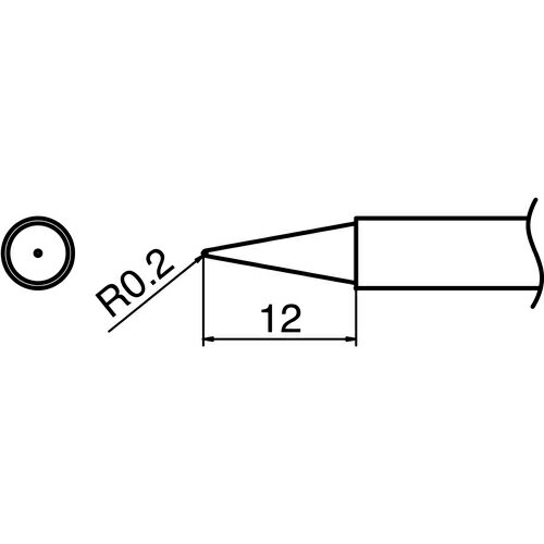 【メール便対応】白光　こて先　BL型　【品番：T13-BL】