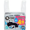 白元アース 白元 ドライ&ドライUP 黒のNECO 1000mL 4個セット 【品番:39492-0】