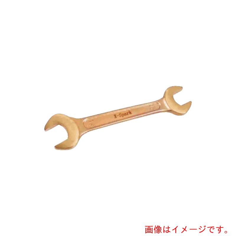 特長 ●摩擦や衝撃を加えても火花が出ない工具です。 ●無発火性の他、非磁性や耐蝕性にも優れています。 用途 ●化学工業、石油、製鉄、ガス産業、爆薬製造工場、造船所、航空業界、船舶搭載用、火力発電所、製薬工場、アルミ精製所、製粉工場、医療機器メンテナンス現場、クリーンルーム他。 仕様 ●二面幅寸法(mm)：23×26 ●全長(mm)：220 ●米国認定機関　FM Approvals認定取得品 材質 ●ベリリウム銅合金 質量・質量単位 ●330.0g 【メーカー名】（株）ハマコS．S 【メーカー品番】CBSS-2326