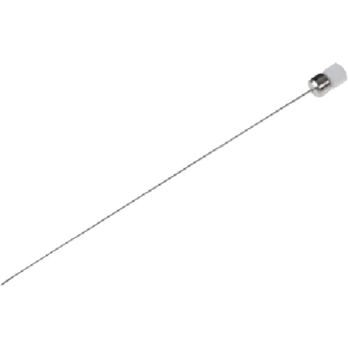 特長 ●ハミルトンRNシリンジ専用の交換ニードルです。 ●RNシリンジ(2.5μL〜100μL)専用の交換ニードルです。 ●針の太さ：26ゲージ(OD：0.46mm ID：0.26mm) ●針長：2インチ(約51mm) ●針先形状：PT2(10-12°ベベル) 材質 ●ニードル：SUS304 質量・質量単位 ●2.0g 注意事項 ●研究開発用になります。 ●医療機器ではありません。 【メーカー名】HAMILTON 【メーカー品番】7758-04