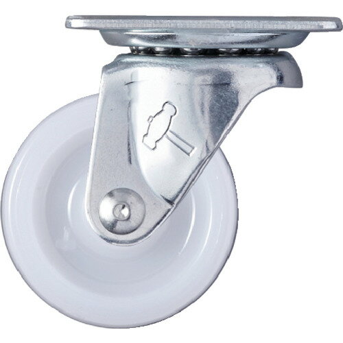 ハンマーキャスター　キャスター自在ナイロン車32mm　【品番：420G-N32】