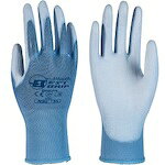 ハンボ　BESTGRIP　ピッタリフィット背抜き　ブルー　L　3双　【品番：PE302-BL-3P-L】