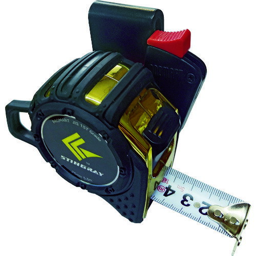 原度器(HARA) プロマート コンベックス メジャー 極厚スティングレイ 5.0m 25mm ホルダー付 【品番:SRG2550H】