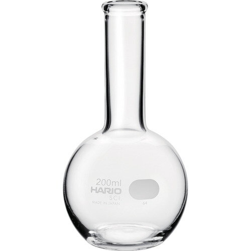 ハリオサイエンス（HARIO）　平底フラスコ　200ml　【品番：HF-200-SCI】