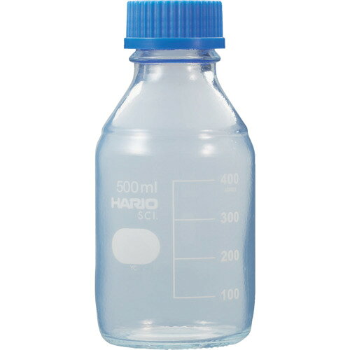 ハリオサイエンス（HARIO）　コーティングねじ口瓶　500mL　【品番：NBOC-500-SCI】
