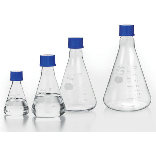 ハリオ（HARIO）　耐熱ねじ口三角フラスコ　250ml　【品番：NSF-250-SCI】
