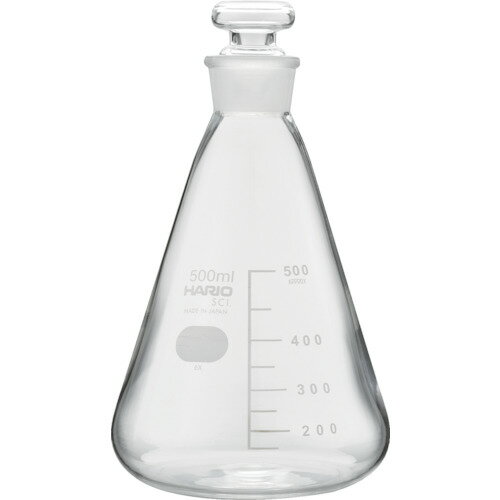 ハリオサイエンス（HARIO）　共栓三角フラスコ500ml（TS27）　【品番：TSF-500-SCI】(4)