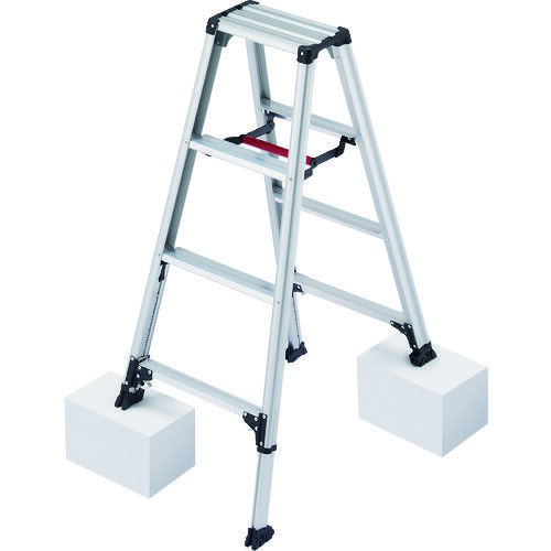 長谷川工業（Hasegawa）　専用脚立　脚軽　RZS　4段（脚部伸縮式）　【品番：RZS-12A】