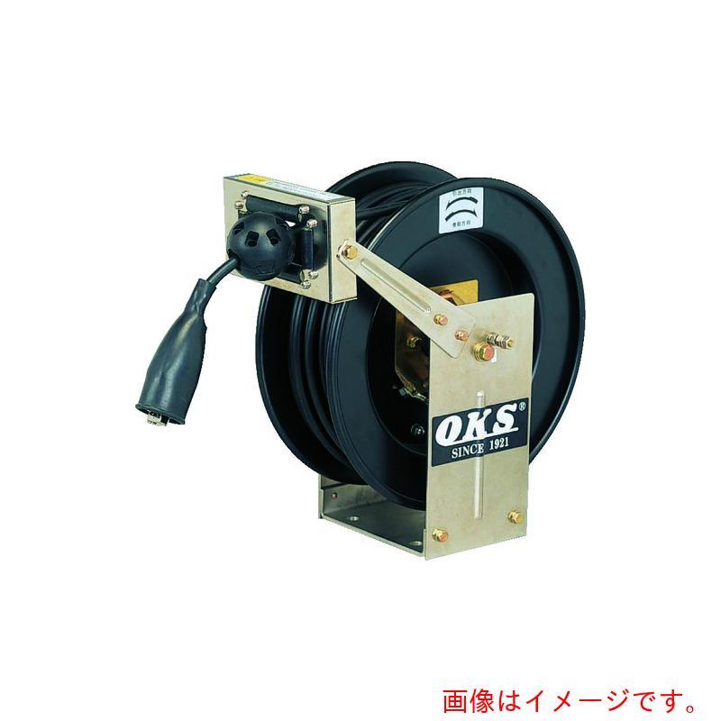 ハタヤリミテッド　OKS　アースリール　スプリング式　8．0×1　20mケーブル付　【品番：ERD-A2L】