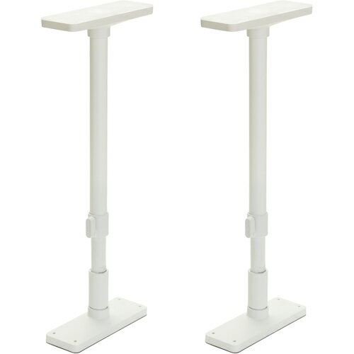 平安伸銅工業　家具転倒防止ポール　50　マットホワイト　耐圧200kg　【品番：UEQ-50W】
