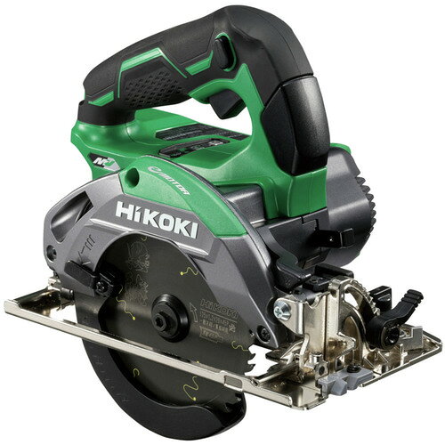工機ホールディングス　HiKOKI　コードレスリフォーム用丸のこ　36Vマルチボルト　125mm（黒鯱チップソー付）　本体のみ　【品番：C3605DB-SK-NN】