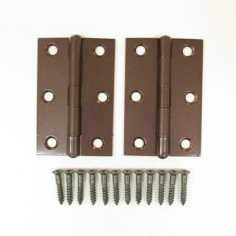 【メール便対応】ハイロジック　セントクカラー丁番 64mm 2枚入　【品番：4005】