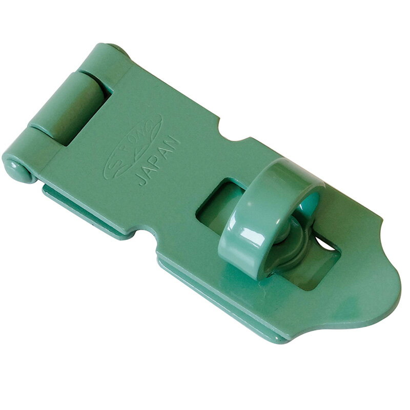 【メール便対応】ハイロジック　17552 ストロング掛金 35mm 1個入　緑　【品番：17552】