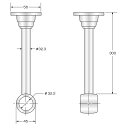 ハイロジック 37133 ステンロングブラケット 32×300mm 通 1個入 【品番:37133】