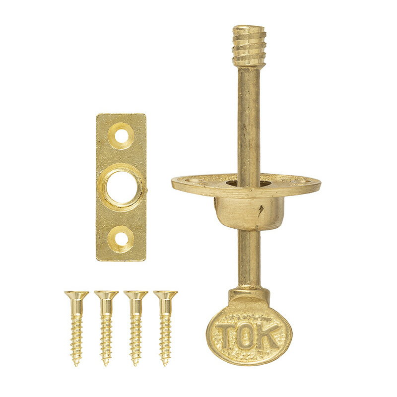 【メール便対応】ハイロジック　G-127 丸球捻締り 30mm 真鍮 1個入　【品番：71127】