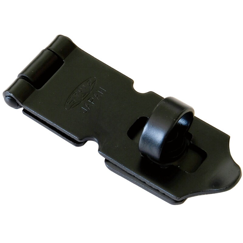 【メール便対応】ハイロジック J-476 ストロング掛金 45mm 1個入 艶消しブラック 【品番:71476】