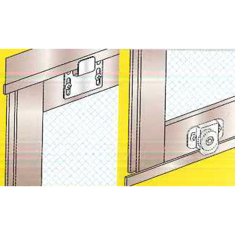 【メール便対応】ハイロジック 94498 網戸用取替戸車 3P-D型 2個 【品番:94498】