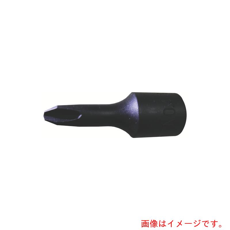 【メール便対応】ヒット商事（HIT）　1／2インチ角　ビットソケット　（＋）　＃4　【品番：4BS4】