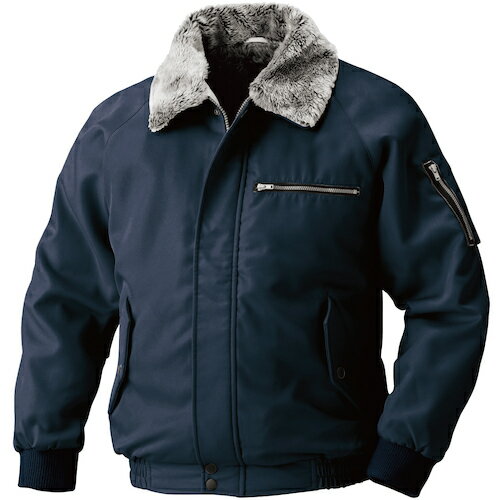 村上被服　HOOH　パイロットジャンバー　3L　ネイビー　【品番：2000-3L-1】