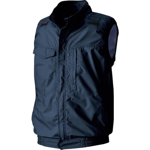 村上被服　HOOH　快適ウェア　フルハーネス対応ベスト　M　ネイビー　【品番：V82999-M-1】