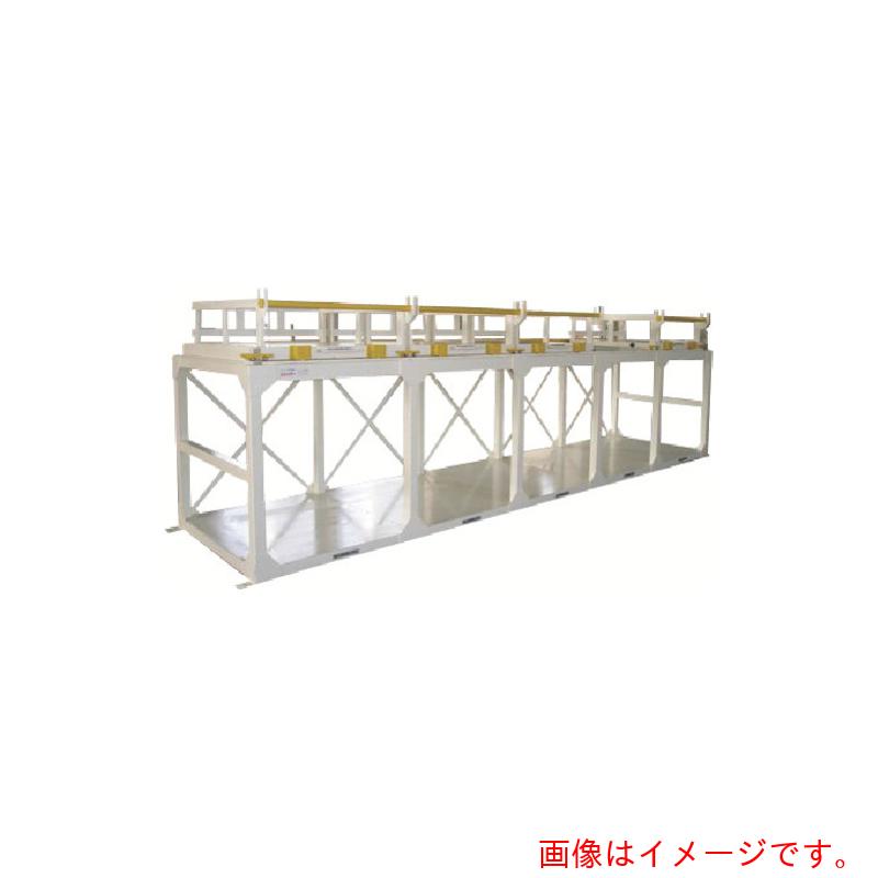 【別途送料あり】日向製作所（HYUGA）　横スライド式収納棚　横スライダーラック　Y2−24−9　【品番：Y2..