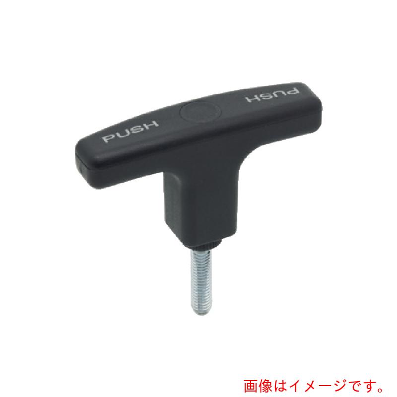 イマオコーポレーション（IMAO）　ELESA　安全アジャストT型ハンドル　ハンドル径67mm　ねじ径M6×1．0　【品番：STH67N-M6X16】