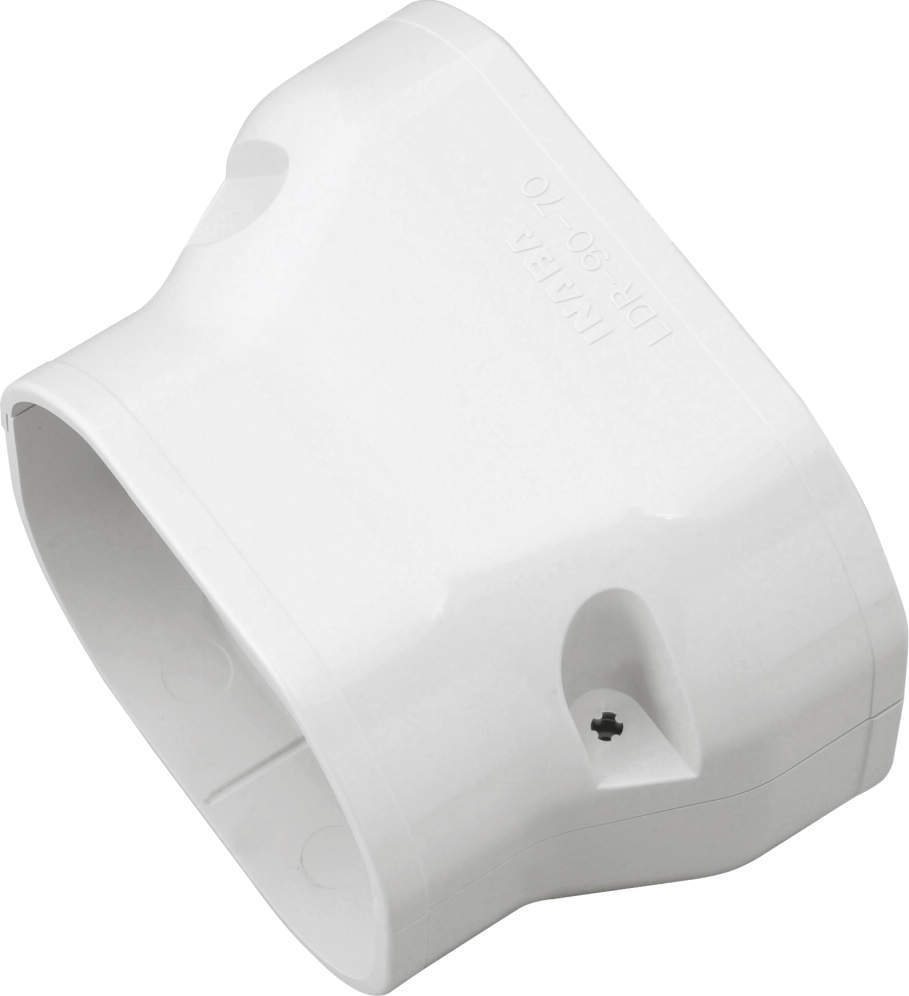 因幡電機産業（因幡電工） 異径ジョイント ホワイト 【品番：LDR-90-70-W】