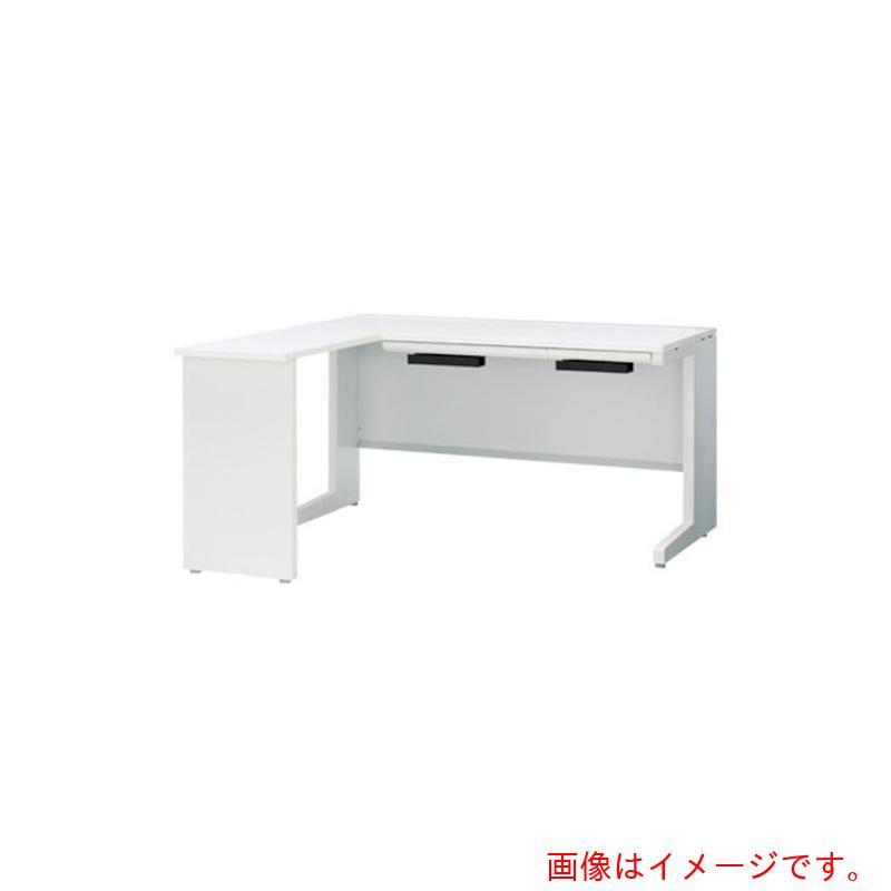 【別途送料あり】稲葉製作所（イナバ）　デュエナ　Kタイプ　L型デスク（L型脚）平机タイプ　DUK7−147L　SW／OW　【品番：154841】□