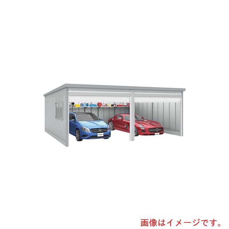 【別途送料あり】稲葉製作所（イナバ）　ガレージ　ガレーディア　GRN−3652HL−2　N　豪雪型　スノーグレー　【品番：GRN-3652HL-2-N-G-SG】□