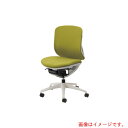 稲葉製作所(イナバ) YERA クロスカバータイプ/ホワイトフレーム ローバック 肘なし ランバーサポート無し アクア 【品番:SV7018】