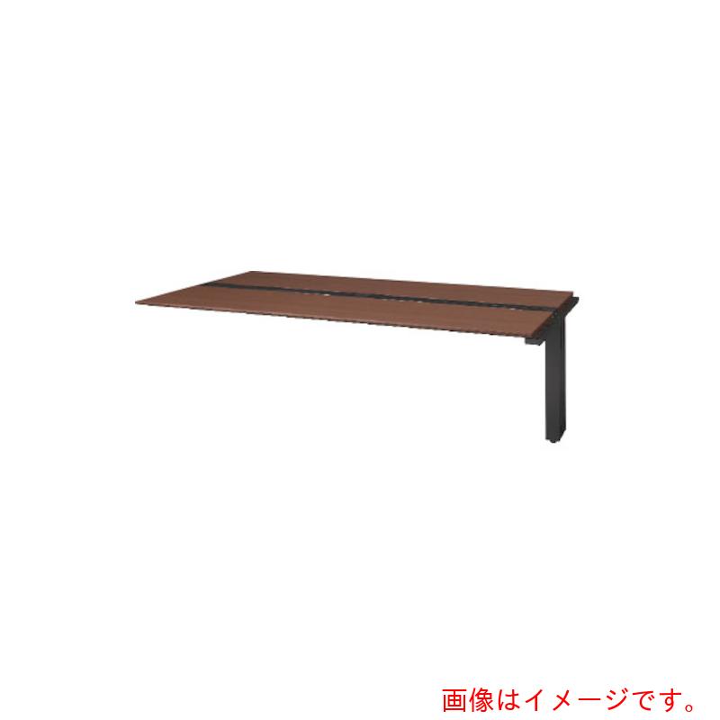 【別途送料あり】稲葉製作所（イナバ）　FREI　基本デスク　オープン脚　両面タイプ　増設セット　FRL−J−1014　DW／LBK　【品番：174736】□