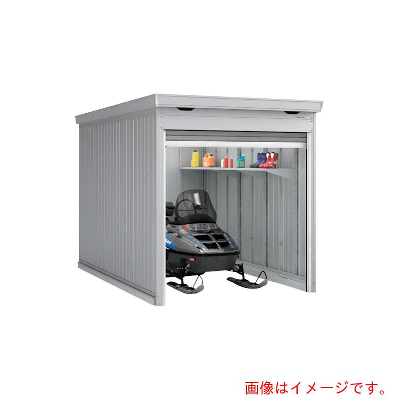 【別途送料あり】稲葉製作所（イナバ）　ガレージ　バイク保管庫　FM−2235SDL−2　土間　GM　【品番：FM-2235SD-GM-GKG69D】□