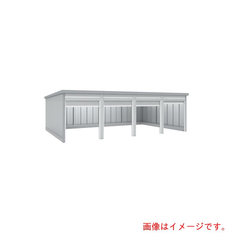 【別途送料あり】稲葉製作所（イナバ）　ガレージ　ガレーディア　GRN−2142SL−3　N　結露付　ステンメタリック　【品番：GRN-2142SL-3-N-K-SM】□(4)