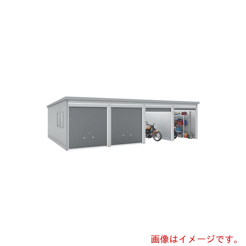 【別途送料あり】稲葉製作所（イナバ）　ガレージ　ガレーディア　GRN−2652SL　N　高基礎　スノーグレー　【品番：GRN-2652SL-N-TK-SG】□(4)