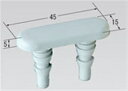 【メール便対応】LIXIL(INAX) 便座ゴム足 【品番:200-5112】